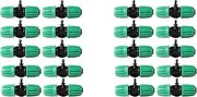 20 Pcs Barbed Tee 1/2 Inch Tubing (1/2Inch ID) 16mm to 1/4 Inch Irrigation Tube Anti-Drop Fitting (Fits 13mm ID/4mm ID)