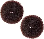 Ipetboom 2pcs Hair Bun Maker for Boy Girl Ring Style Donut Bun Shaper Easy Use Hair Accessories for Ballet and Formal Styles Durable and Synthetic Fibers