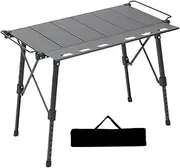 30KG Load Bearing Capacity Folding Camping Table - Stable Picnic Barbecue IGTTable Convenient Lightweight Detachable Combination TacticalTable Aluminum Alloy Outdoor Camping Folding Table
