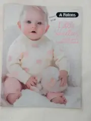 Patons Knitting Patterns 8001 Little Sweeties Baby Patterns 5 Designs 4 ply