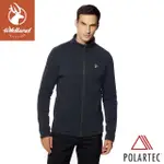 【WILDLAND 荒野】男 POLARTEC PSP彈性功能外套《夜空灰》P2610/薄外套/刷毛外套/中層衣(悠遊山水)