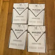 4 Pack Lot Muklock Tape 30 Strips Snoring Aid Etc