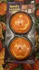New NIP Vintage Kmart Halloween Spooky Orange Pumpkin Touch Lights NOS