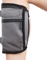 [COSSIKA] Wallet Purse Travel Leg Money Belt Safe Card Money ID Passport Wallet Hide Pocket Security for M