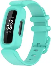 STEXX Kids Silicon Watch Strap Band for Fitbit Ace 3/Inspire 2 Grape Comfortable and Durable Wristband