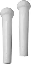 LABRIMP 2pcs Ceramic Pestle Ergonomic Garlic Grinding Rod for Kitchen Utensils Multi Use Handheld Tool for Easy Mashing and Medicine Preparation
