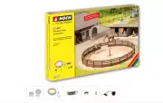 NOCH HO Scale Micro-motion Riding Arena with Horseboxes