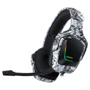Surround Sound Pc Gaming Headset With Mic & Rgb