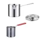 Deep Fryer with Frying Basket Multi-Function Small Pot for Kitchen Use7127
