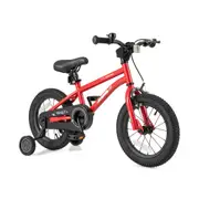 Babyjoy 36cm Kids Sport Bike Adjustable Training Bicycle w/Anti-slip Handlebar Beginner Bike Red