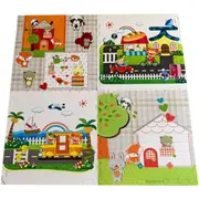 [4PCE] iDeer Life Eva Puzzle Mat, 2x2m, 1.2cm Thick, Eva Foam Flooring, Cartoon Kids Design, 60 x 60 cm/Each PCE
