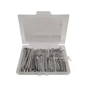 304 Stainless Steel Cotter Pin Assortment Set Split Pin Value Kit - 230pcs