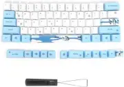 Custom Keycaps 60 Percent Set PBT Material OEM Highly Sublimation Process 73 key
