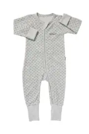 Bonds Baby Long Sleeve Zip Poodlette Wondersuit size 0 Colour Grey Navy