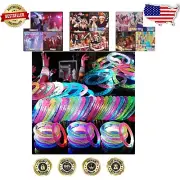 Durable Glow Stick Bracelets - 120 Pack for Endless Fun at Raves and Parties