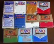 NOS New Premol, Sculpey & Eberhard Faber FIMO Polymer Clay Lot of 11 Bars 2 oz