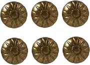 Gadpiparty 100Pcs Retro Brass Decorative Thumbtacks for Home Furniture Upholstery Vintage Mum Nails for Sofa Decoration Material Easy to Use for Home Decor