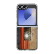 Galaxy Z Flip6 Clear Case Awesome mix replica