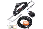 VEVOR Boat Hydraulic Steering System Kit Marine Outboard Steering 150HP Outboard