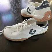New Converse Run Star Trainer Low Shoes - Egret, Black, & Hiney