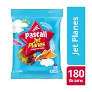 Pascall Jet Planes Gummy Lollies Pack 180g
