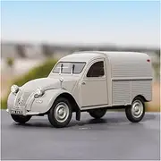 Scale Finished Model Car 1:18 Scale 1957 for Citroen 2CV FOURGONNETTE Van Car Model Diecast Metal Vehicle Collectible Miniature Replica Car