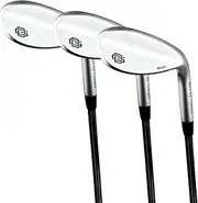 [Detroit Golf Co.] Premium Forged Men's Golf Wedge Milled Face - 52, 56, 60 Degrees - Milled Face