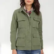 OBEY Bitter End Jacket Army Green XS