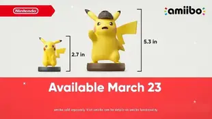 任天堂 AMIIBO NFC SWITCH NS 3DS 名偵探皮卡丘 精靈寶可夢 神奇寶貝 POKEMON 台中