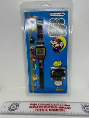 1991 Nintendo SNES Super Mario World Watch LCD Game NEW Sealed Inv-2128B