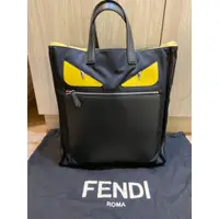 在飛比找蝦皮購物優惠-FENDI 怪獸包 手提包