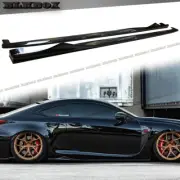 FRP w/ Carbon Fiber V Look Two Side Lip For 15-18 LEXUS RC-F Coupe Use ONLY