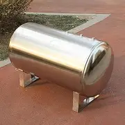26 42 52 66 79 132 185 Gallon Well Pump Air Tank, Large Pressure Water Tank Made of 304 Stainless Steel, Pressure Tank for Well Pump, Horizontal Water Pressure Tank for House/Garden/Fountain Pressure