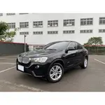 16年 F26型 BMW X4 XDRIVE28I 2.0 汽油 環景/電尾門/雙前電動椅/升級M版方向盤，實跑11萬