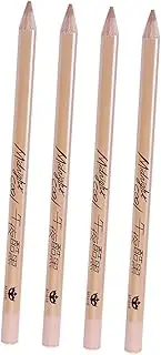 4pcs Makeup Concealer Pen Cover Marks Freckles Dark Circles Elf Natural Finish Portable Reusable Suitable for Skin