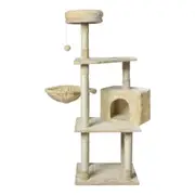 PaWz 130cm Cat Tower Scratching Climbing Post