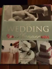 The Wedding Planner Book (Hardcover): Guide to Organizing Your Special Day- New
