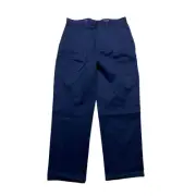 Callaway Pants Mens Size 34 X 31 Pro Spin Pleated Golf Navy Blue Chino