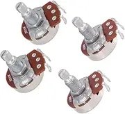 Generic Guitar Potentiometer, 24mm Diameter Body, 18mm Long Shaft, 500K, Audio Pots