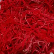 Emu Feathers 5 grams - Red ((SECONDS))