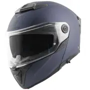FF404 Solid Matt Blue Modular Helmet