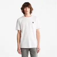 在飛比找ETMall東森購物網優惠-Timberland 男款白色Logo休閒T恤|A6DKU1