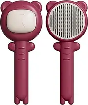 Dog Shedding Comb - Cartoon-Shaped Detangling Deshedder | Pet Bath Brush, Undercoat Tool, Knotting Detangler For Tangles And Knots