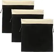 3pcs Segbeauty Black Hair Diffuser Bag
