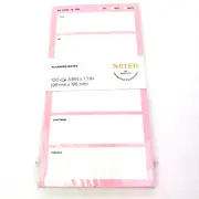 Noted By Post-It Self Care 3.9inx7.7in 100 Sheet Desktop Tracker Planning Notes
