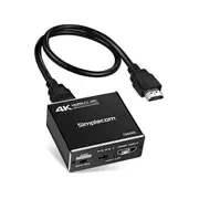 Simplecom Hdmi 2 Audio Extractor Optical Spdif Plus Stereo With Arc