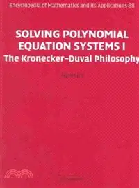 在飛比找三民網路書店優惠-Solving Polynomial Equation Sy