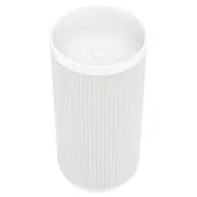 Minka Solid Surface Freestanding Basin, Matte White