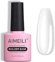 [AIMEILI] 7 in 1 Builder Base Gel Quick Extension Nail Enhancement Reinforce Lacquer Soak Off UV LED Gel Nail Polish