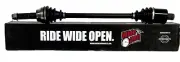 NEW! WIDE OPEN COMPLETE REAR AXLE (ATV-PO-8-340) POLARIS RZR 900/RZR XP 4 900